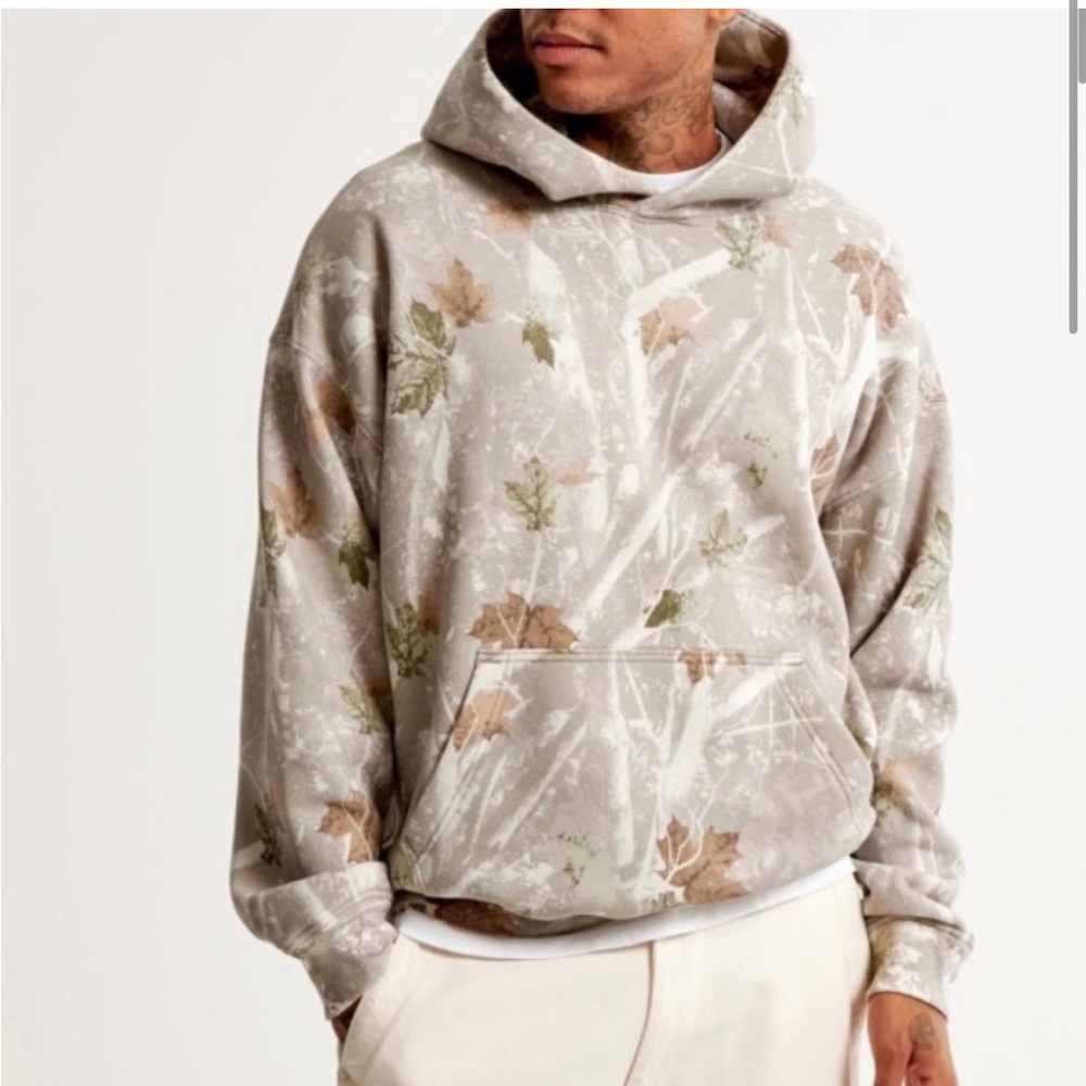 Abercrombie camo hoodie
